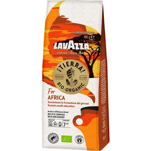 Lavazza Tierra Africa ground coffee 180g, 1000000000043247