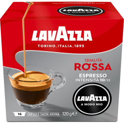 Lavazza A Modo Mio Q. Rossa caps 16pcs