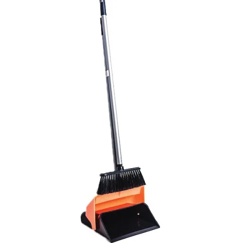 Broom and shovel set with Royal lid, 1000000000029310