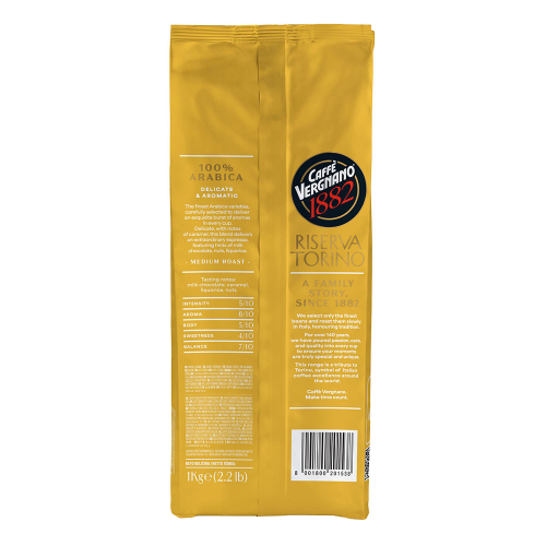 Кафе Vergnano R.Torino Arabica зърна 1кг, 1000000000053843 03 