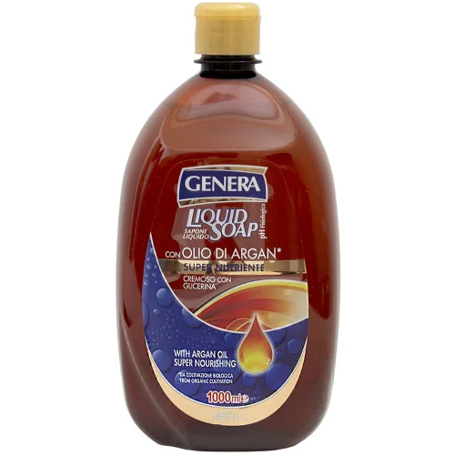 Soap liquid Genera refill Argan 1l, 1000000000033564