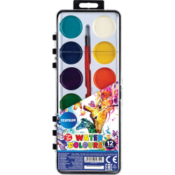 Watercolour paint Centrum D30 12 colors