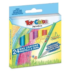 Пастели восъчни Toy Color 091 24 цвята