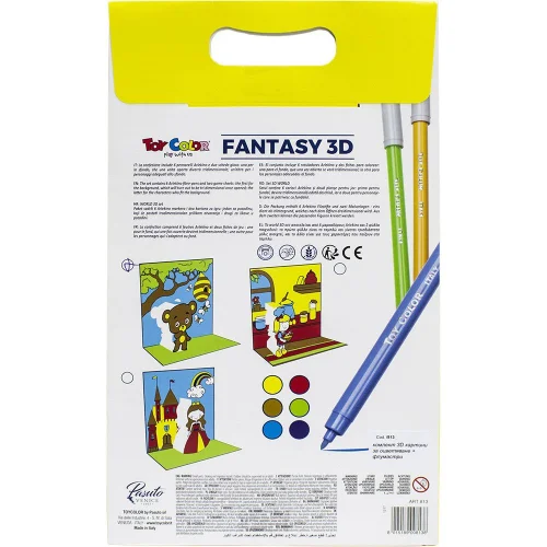 Set for coloring Toy Color 3D 813, 1000000000003474 02 