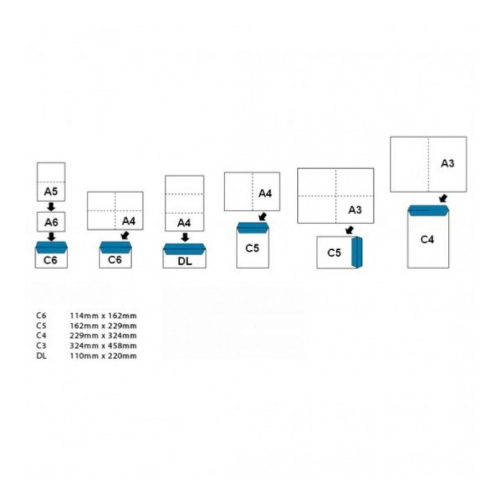 Envelope C4 229/324 triangular lid white, 1000000000008115 02 