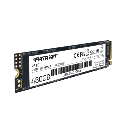 Твърд диск Patriot SSD P310, 480GB, 2000814914029046 02  — OK Office Твърд диск Patriot SSD P310, 480GB, 2000814914029046 02