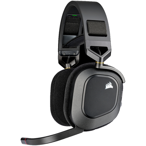 Corsair Wireless Gaming Headphones HS80 RGB Black, 2000840006625940 02 