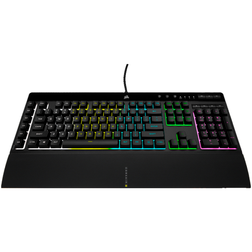 Геймърска клавиатура Corsair K55 RGB PRO, черен, 2000840006631798 02 