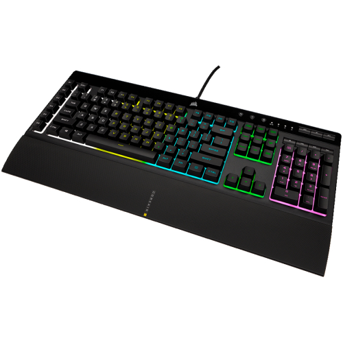 Геймърска клавиатура Corsair K55 RGB PRO, черен, 2000840006631798 04 