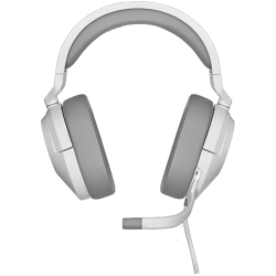 Геймърски слушалки Corsair HS55, бял