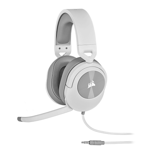 Геймърски слушалки Corsair HS55, бял, 2000840006643661 02 