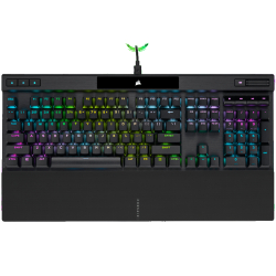 Геймърска клавиатура Corsair K70 RGB PRO, черен