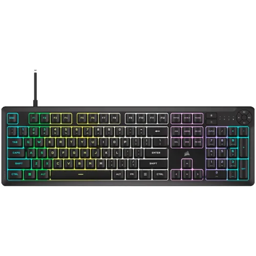 Corsair K55 CORE Gaming Keyboard, Black, 2000840006666547