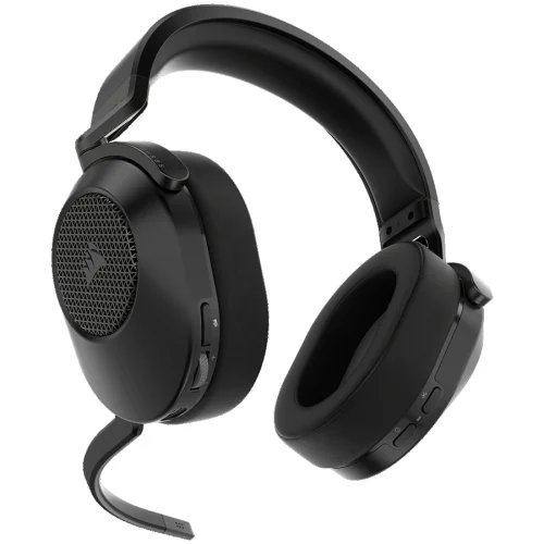 Corsair HS65 WIRELESS Gaming Headset, Carbon, 2000840006676485 02 