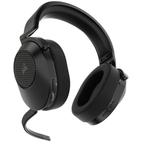 Безжични геймърски слушалки Corsair HS65, черен, 2000840006676485 02 