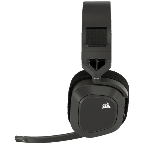 Безжични геймърски слушалки Corsair HS80 MAX, сив, 2000840006693802 02  — OK Office Безжични геймърски слушалки Corsair HS80 MAX, сив, 2000840006693802 02