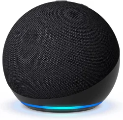 Смарт тонколона Amazon Echo Dot 5, Гласов асистент, Alexa, Черна