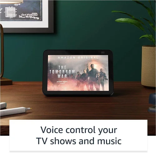 Смарт тонколона Amazon Echo Show 8 (Gen 2), сензорен екран, гласов асистент, Черен, 2000840080587813 04 