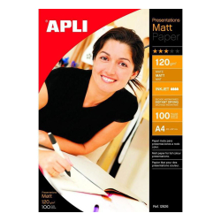 Фото х-я Apli matt present A4 120гр 100л