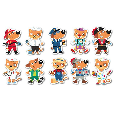 Магнитна игра за преобличане Apli kids Професии, 2008410782164951 02 