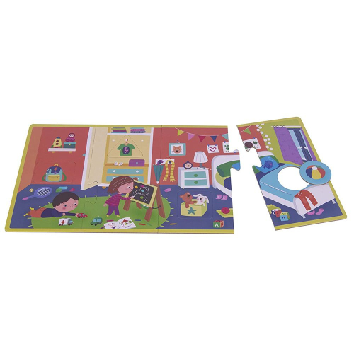 К-т образователни пъзели Apli kids Моя дом 4 пъзела, 3+ години, 2008410782178941 05 