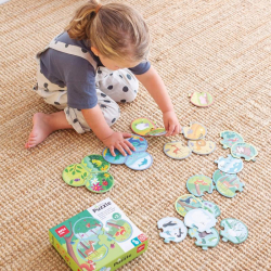 К-т трио пъзели Apli kids Животните и естествената им среда 3+ години
