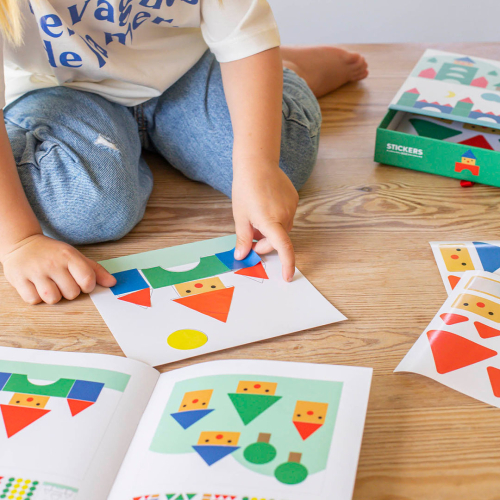 Творчески дидактичен комплект Apli kids Къщи, 3+ години, 2008410782194323 03 