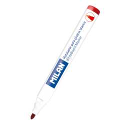 Перм. маркер Milan объл червен