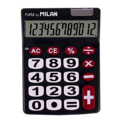 Milan 151708BL calculator 8 digit black