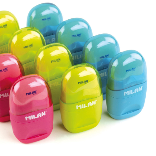Острилка Milan Capsule Neon с гума, 1000000000052454 04 