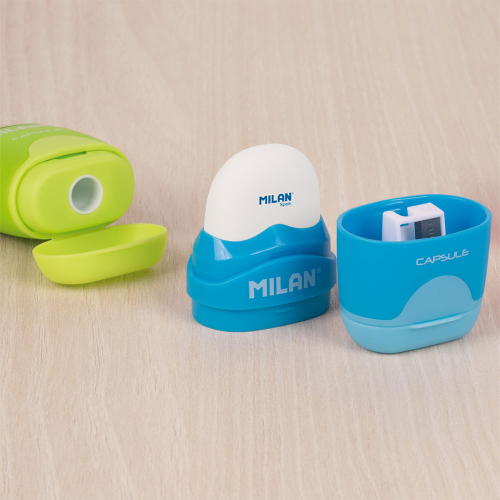 Острилка Milan Capsule Neon с гума, 1000000000052454 02 