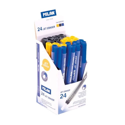 Milan Jet Refillable eraser assorted, 1000000000052447 04 