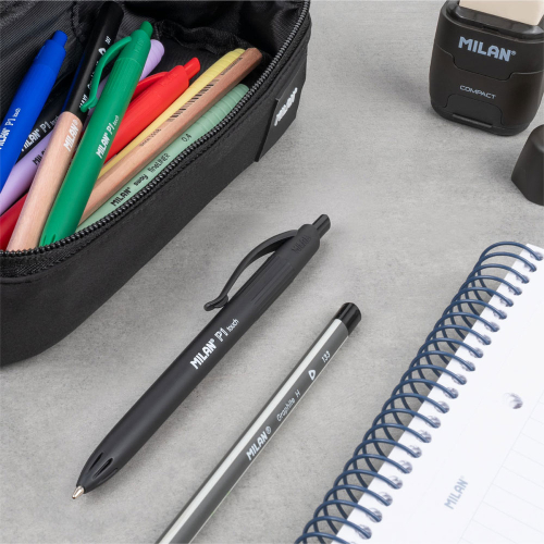 Химикалка Milan P1 Touch 1мм черен, 1000000000052466 02 