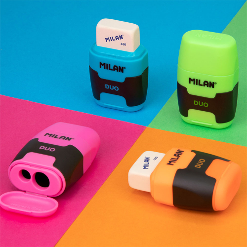 Двойна острилка Milan Compact Duo с гума, 1000000000052459 02 