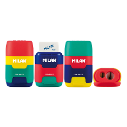 Milan Compact Mix sharpener eraser