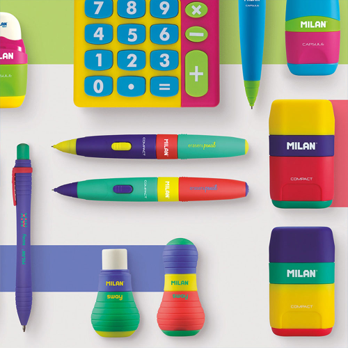 Milan Compact Mix sharpener eraser, 1000000000052457 03 