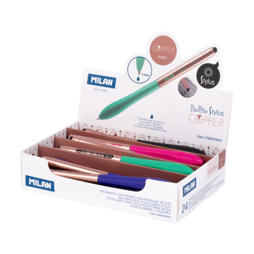 Химикал авт. Milan Stylus Copper1 мм син, 1000000000053036 02 