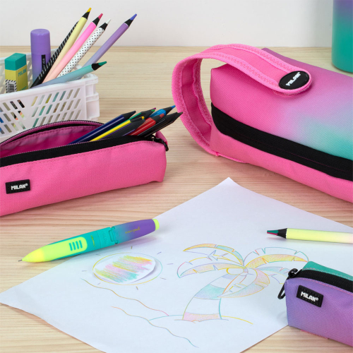 Химикалка Milan Compact Sunset 0.7мм син, 1000000000052474 02 