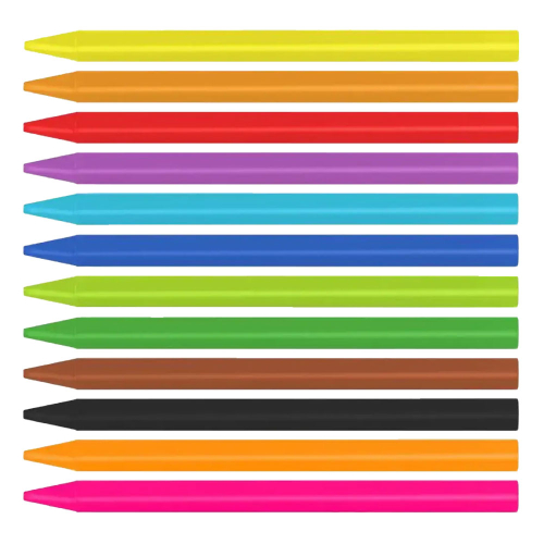 Пастели MILAN Plastipastel кръгли 12цв., 1000000000053506 02 