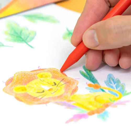 Пастели MILAN Plastipastel кръгли 12цв., 1000000000053506 03 