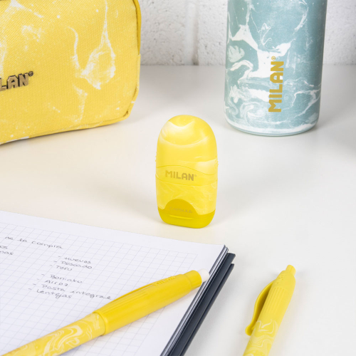 Milan Capsule Lawa sharpener with eraser, 1000000000052450 05 