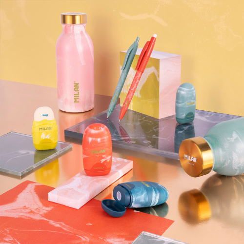Milan Capsule Lawa sharpener with eraser, 1000000000052450 08 