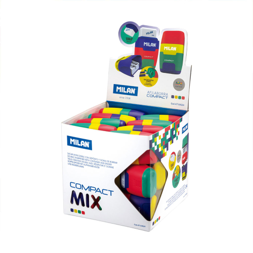 Двойна острилка Milan Compact Mix с гума, 1000000000052457 04 
