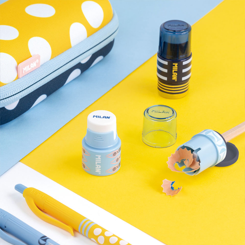 Milan Extention Swims sharpener eraser, 1000000000052460 02 
