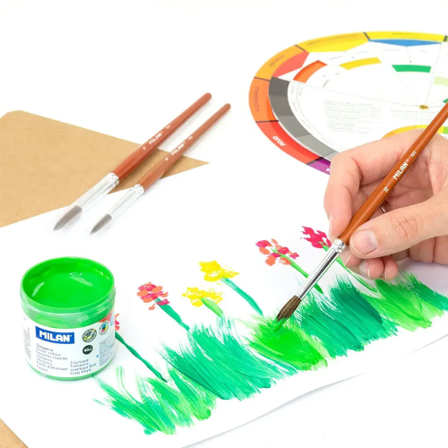 MILAN Paint brushes 101 round 5 pcs., 1000000000054294 03 