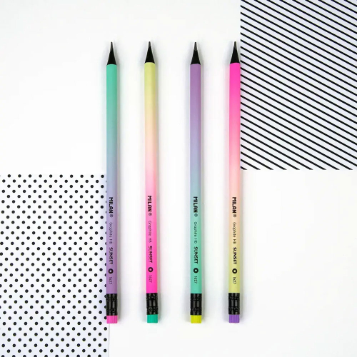 Молив Milan Sunset HB с гума, 1000000000052488 05 