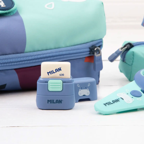 Milan Compact The Fun eraser with brush, 1000000000052422 07 