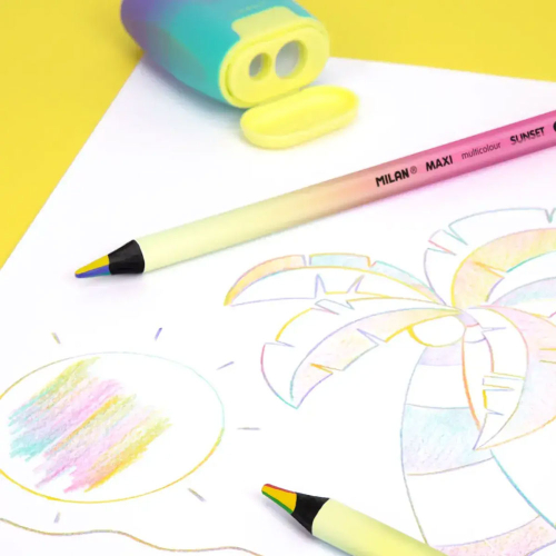Молив Milan MAXI Sunset многоцветен, 1000000000052491 03 