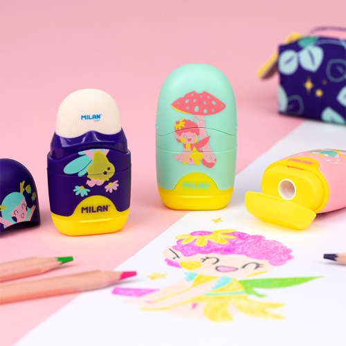 Milan Capsule Fairy Tale sharpener erase, 1000000000052452 02 