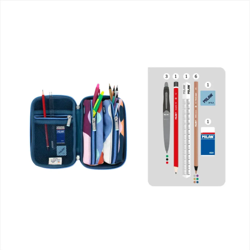 Несесер Milan The Fun 1 ципа 13 части, 1000000000052623 02 